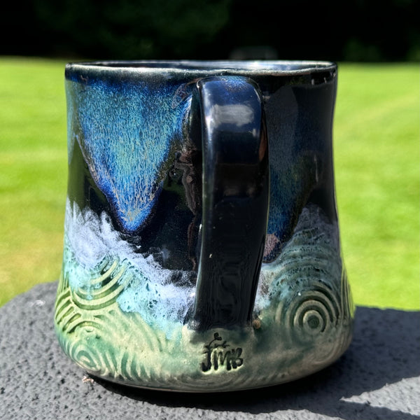 Storm at Sea textured mug