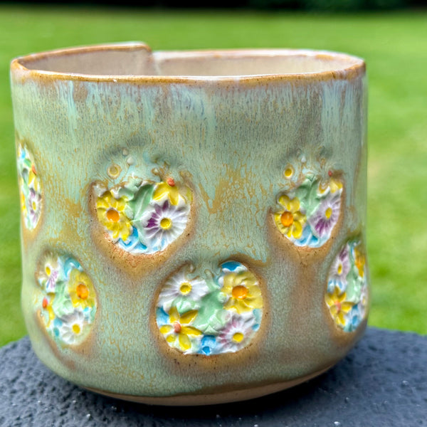 Spring Joy textured mug