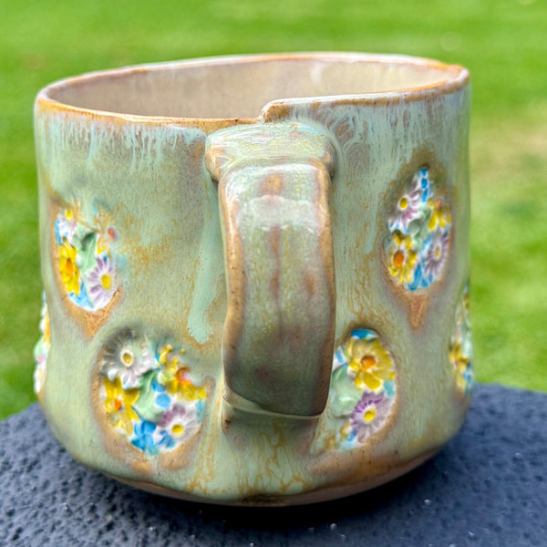 Spring Joy textured mug