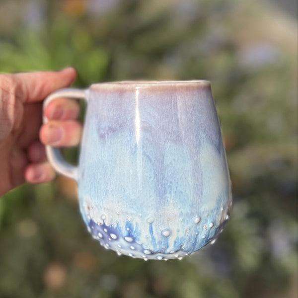 Lavender Mist tactile mug
