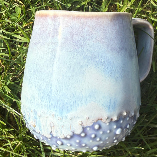 Lavender Mist tactile mug