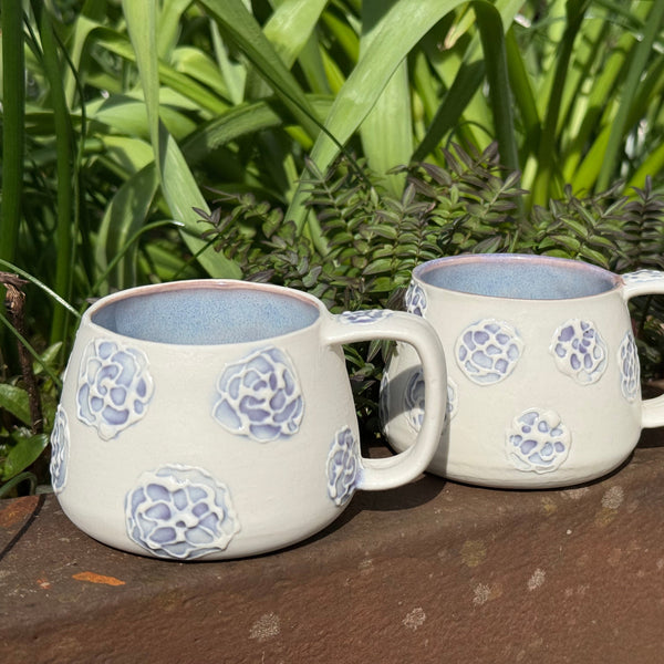 Lavender cups - pair
