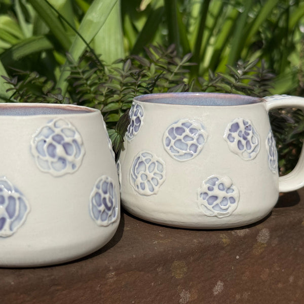 Lavender cups - pair