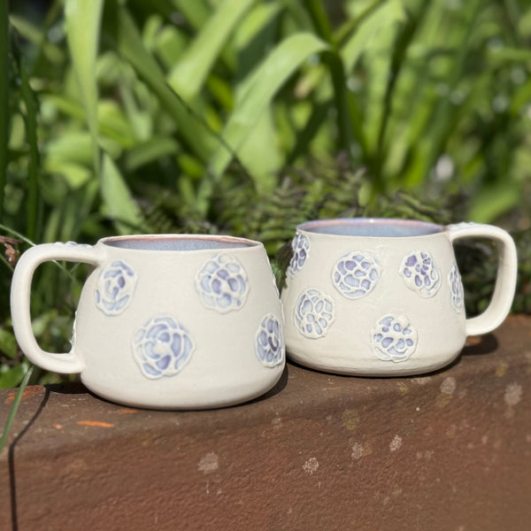 Lavender cups - pair