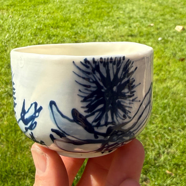 Blue and white porcelain - small bowl