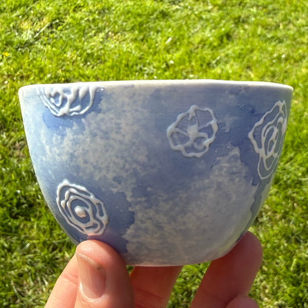 Blue small porcelain bowl