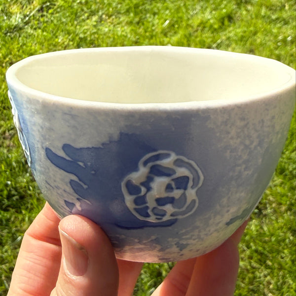 Blue small porcelain bowl